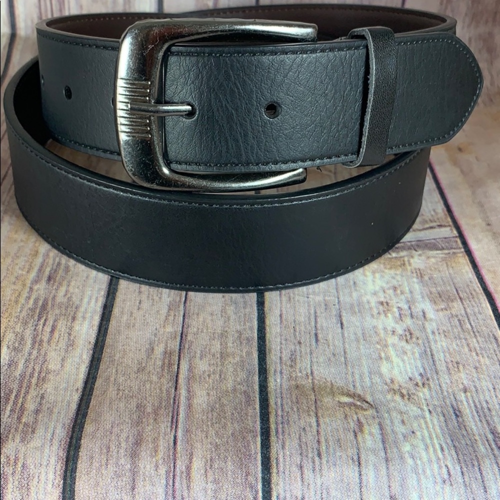 💎BOGO💎 Men’s Black Belt - Picture 2 of 3